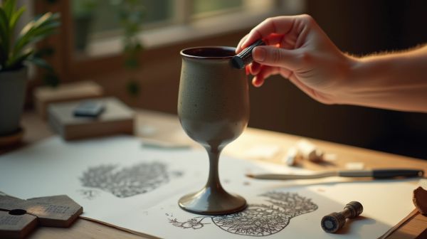 Personnalisez votre verre à vin avec gravure ou sérigraphie