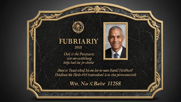 Plaque funéraire moderne : personnalisez un hommage unique